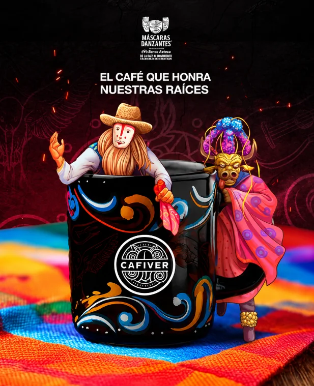 Ilustración de CAFIVER: el café que honra nuestras raíces