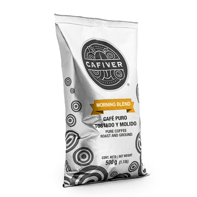 Cafiver morning blend molido (20 bolsas 500g)