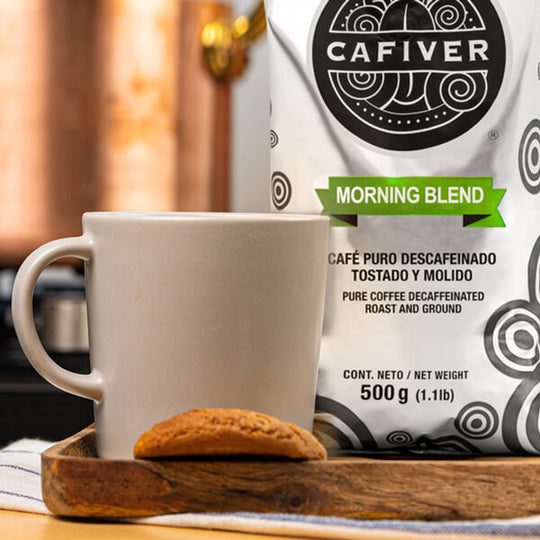 Cafiver morning blend molido descafeinado (20 bolsas 500g)