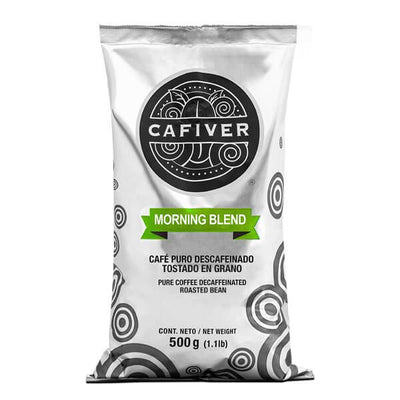 Cafiver Morning Blend Descafeínado Grano(500 g.)