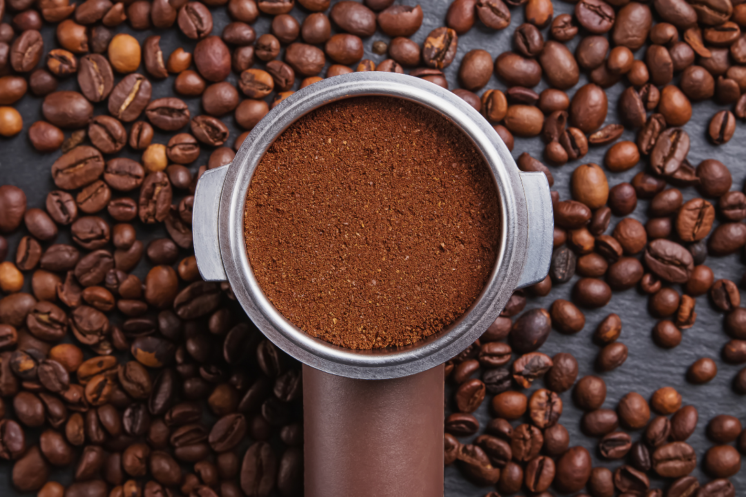Main image: types of coffee grind