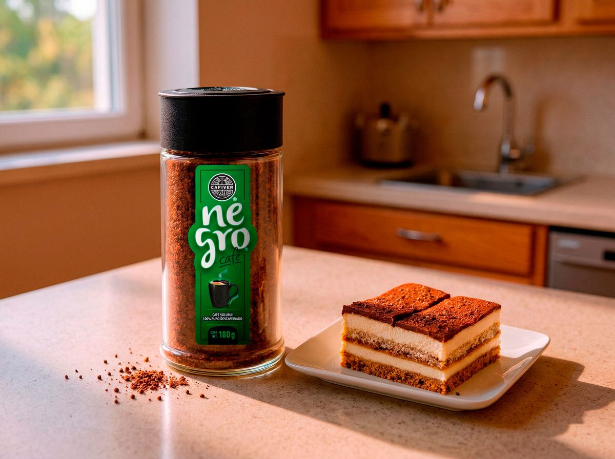 Tiramisú descafeinado