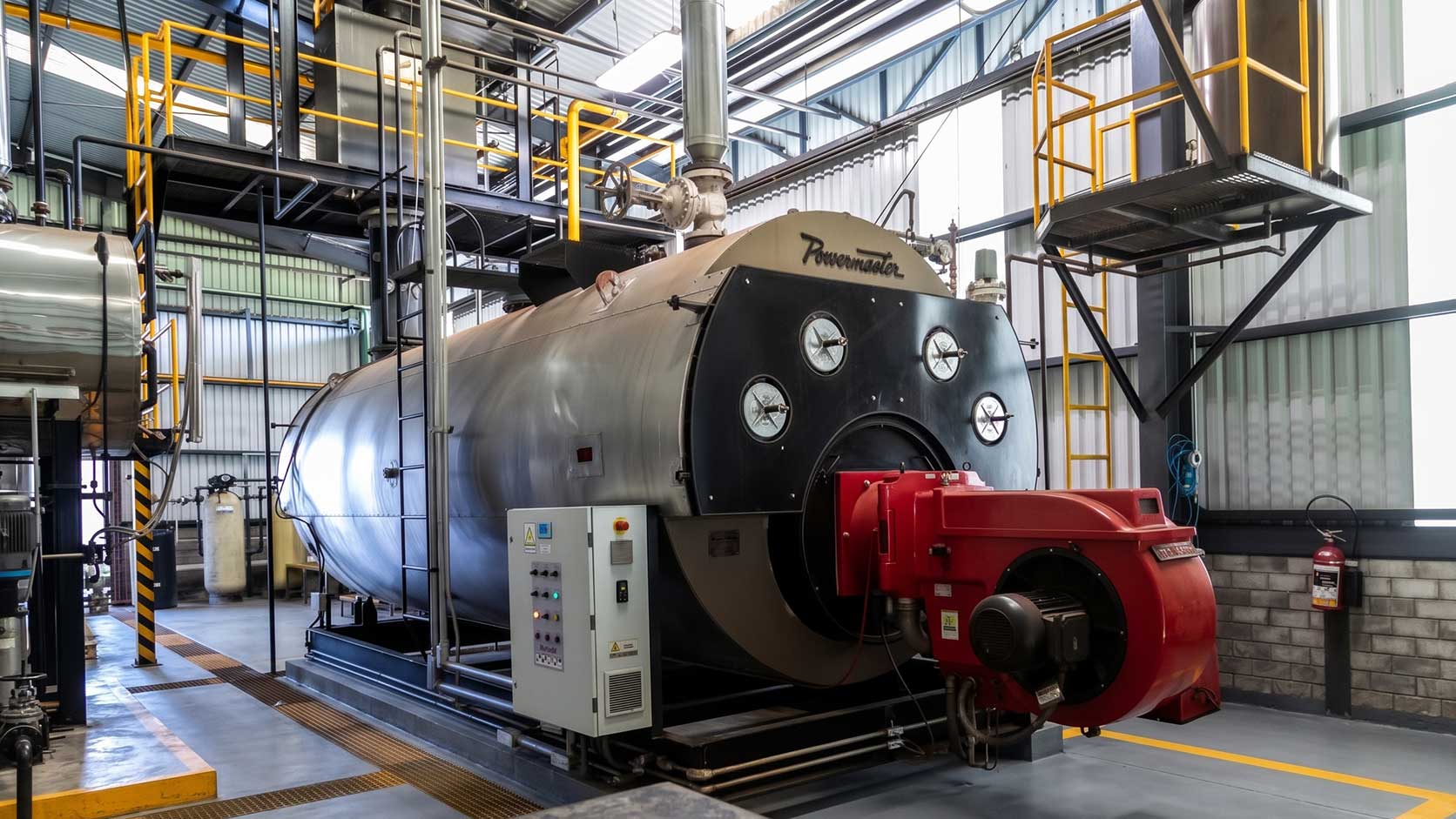 Proceso de tostado de café en instalaciones industriales
